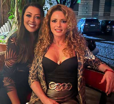 Rita Guedes e Kizzy Bortolo (Foto: Rozangela Silva)