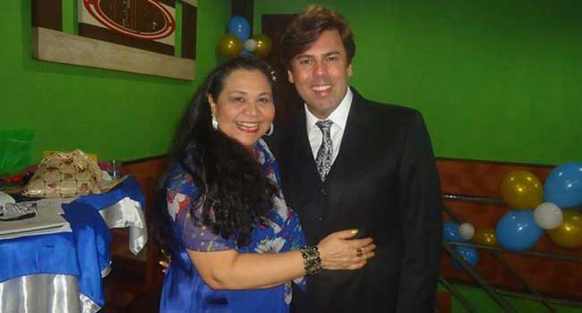 Hela Castro e o Grande Márcio Gomes (Fotos: Felipe)
