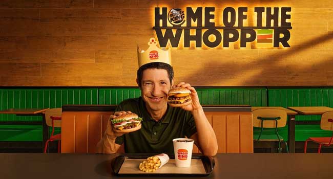 Fabiano Augusto e Burger King® (Foto: Divulgação)