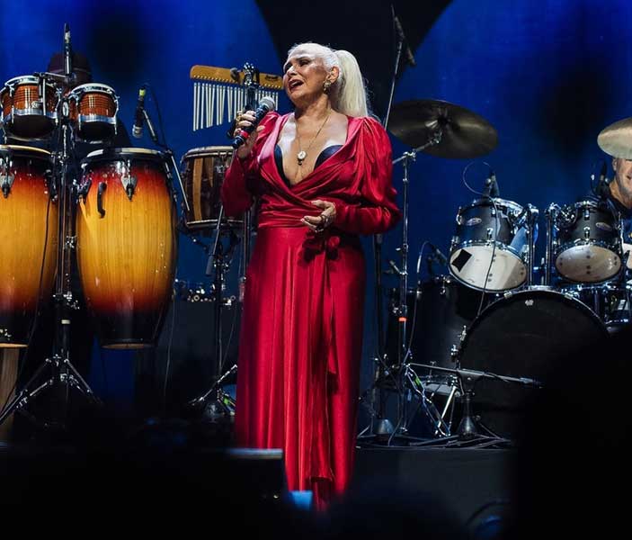 Fafá de Belém faz show em Belém do Pará (Divulgação)