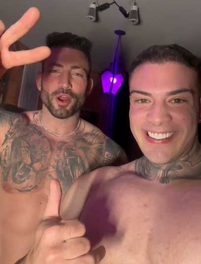 Máximo Garcia e Rafa Marttinz (Divulgação)
