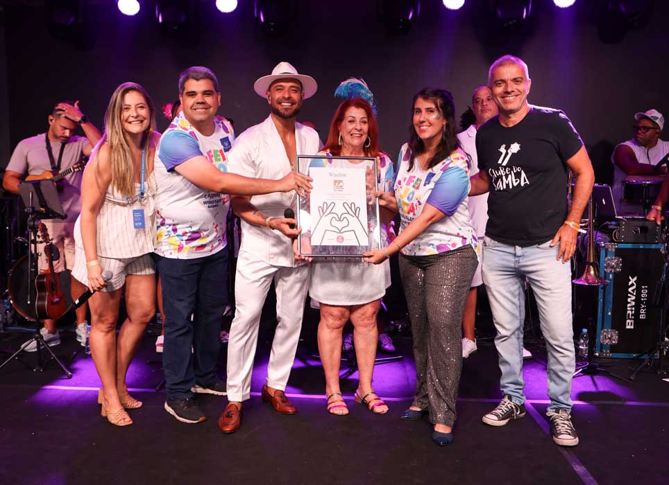 Clarice Nogueira, Vitor Almeida, Diogo Nogueira, Ângela Nogueira, Bianca Rodrigues e Fernando Campos (Fotos: Léo RTFotografia e Victor RTFotografia)
