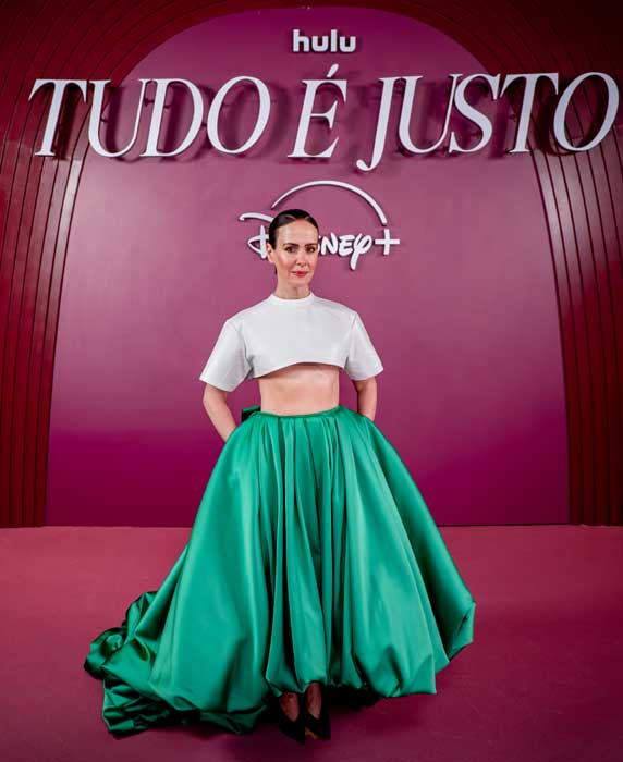 Sarah Paulson - Tudo É Justo, no Copacabana Palace, RJ All's Fair (Divulgação)