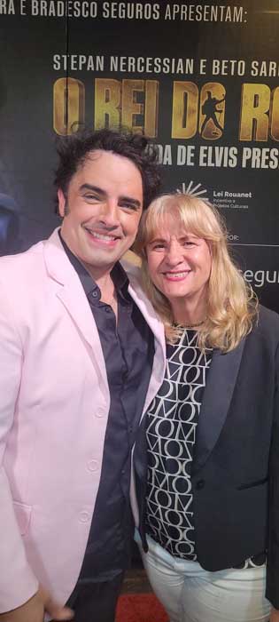 Luzimar Trottmann e Beto Sargentelli - Elvis Presley O Rei do Rock (Divulgação)