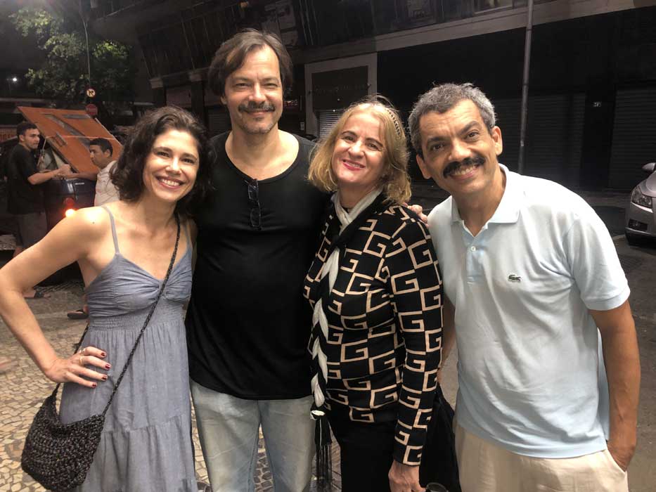 Juliana Martins, Heitor Martinez, Luzimar Trottmann e Alexandre Lino (Divulgação)