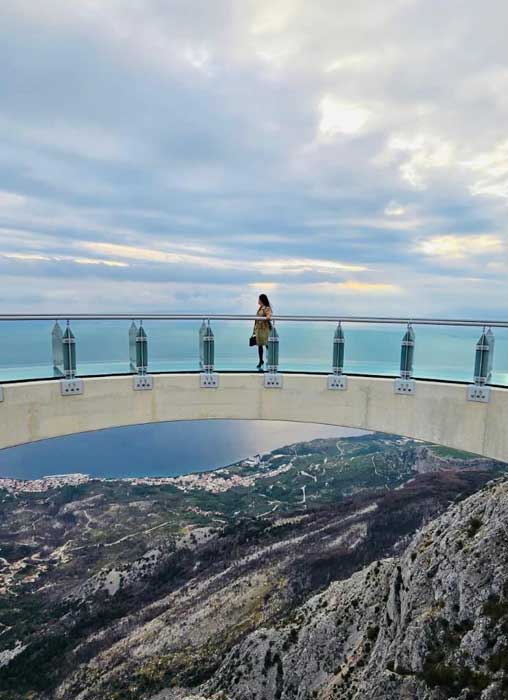 Priscila Latoia na Croácia (Divulgação)