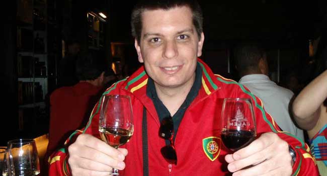 Diogo Zimmermann em Portugal (Foto: Acervo Pessoal)