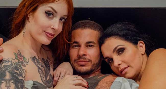 Luiza Ambiel, Mel Fire e Dom Alan (Foto: Divulgação/CG Comunicação/Cauê Garcia)