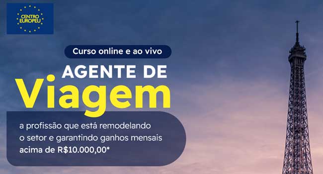 Seja Agente de Viagem - Curso Online de Turismo (Divulgação)