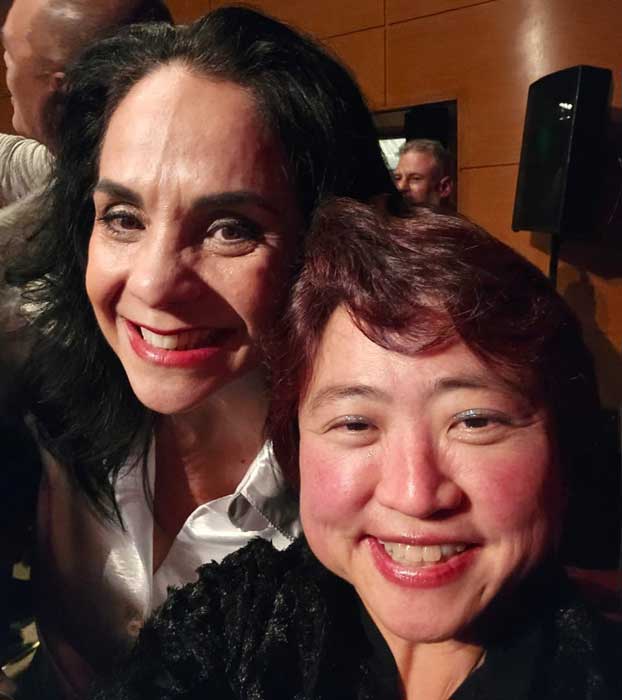 Clau Carvalho e Susan Sasaki (Arquivo Pessoal de Susan Sasaki)