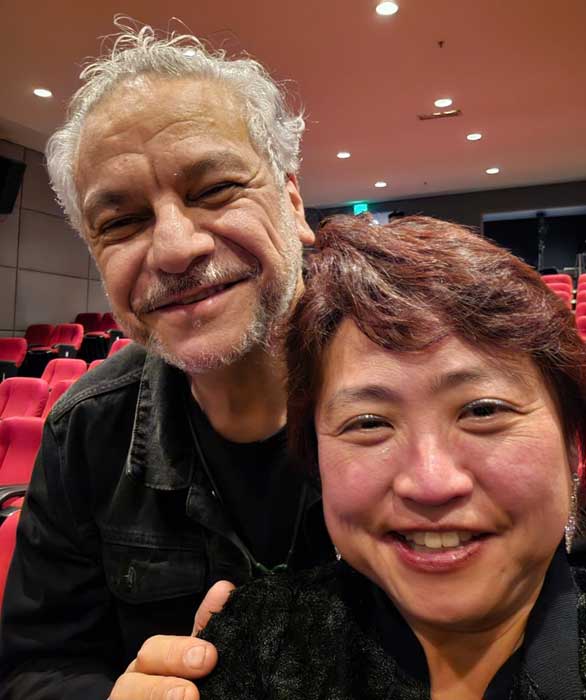 Darson Ribeiro e Susan Sasaki (Arquivo Pessoal de Susan Sasaki)