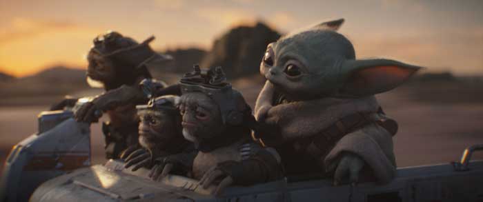 'O Mandaloriano e Grogu', da Star Wars (Divulgação)