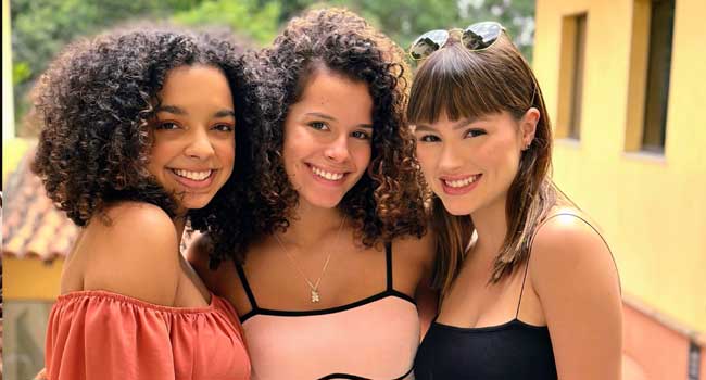 Laura Castro, Gabriella Saraivah e Bela Fernandes, Tudo Por Um Pop Star 2 - Protagonistas (Foto: Rodrigo Montenegro)