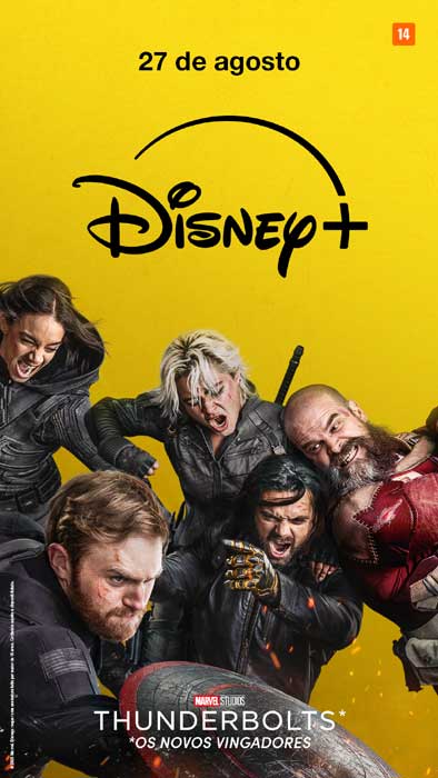 Thunderbolts* - *Os Novos Vingadores, da Disney+ (Divulgação)