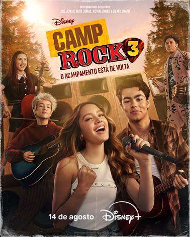 Pôster - Camp Rock 3 (Divulgação)