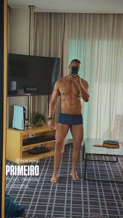 Thiago Oliveira - apresentador do É de Casa (Reprodução/Instagram)