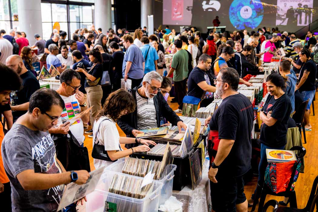 Feira de Vinil (Foto:  Luciola Villela)