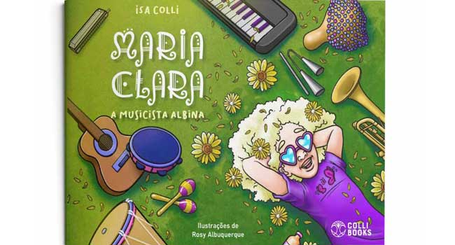 "Maria Clara, a musicista albina" (Divulgação)