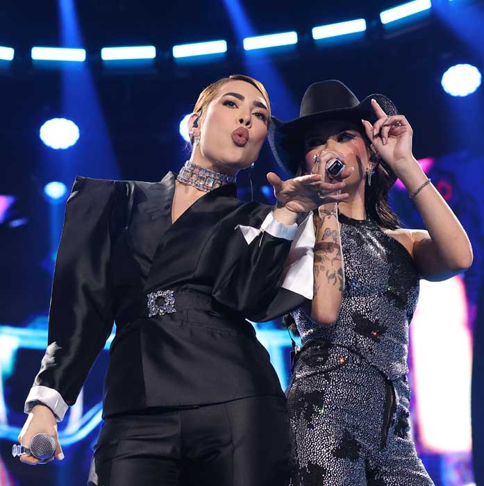 Naiara e Ana Castela (Foto: Rubens Cerqueira) 