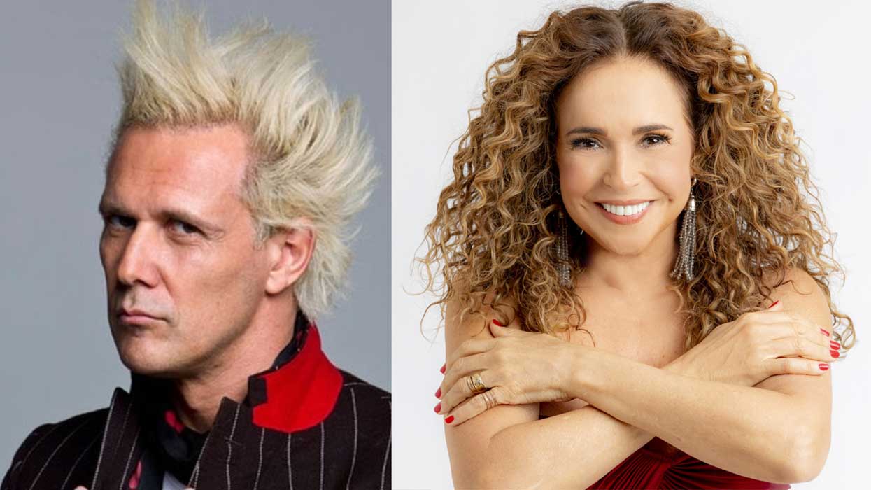Supla e Daniela Mercury (Divulgação) - TIM Music Noites Cariocas 2025
