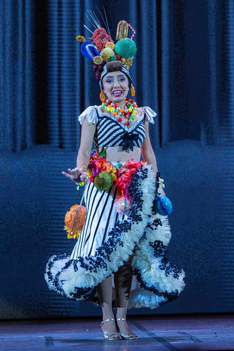 Roxy Dinner Show apresenta "Aquele Abraço - 70 Anos Sem Carmen Miranda" (Foto: Rafael Catarcione)