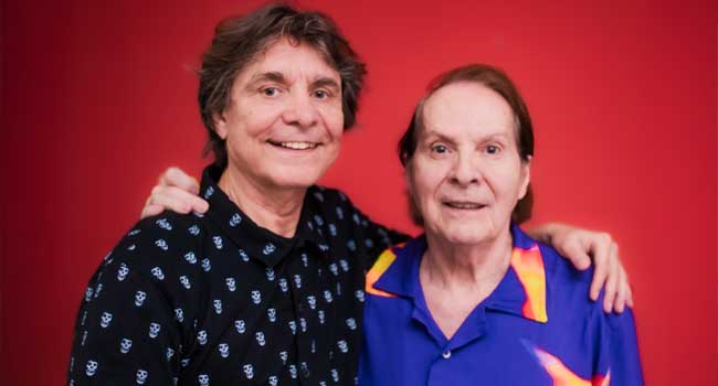 Lô Borges e Beto Guedes (Foto: @flaviocharchar)