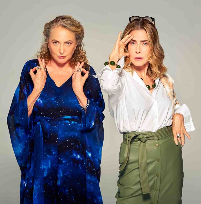 Debora Olivieri e Maitê Proença em Duas Irmãs e Um Casamento (Foto: Thiago Bruno)