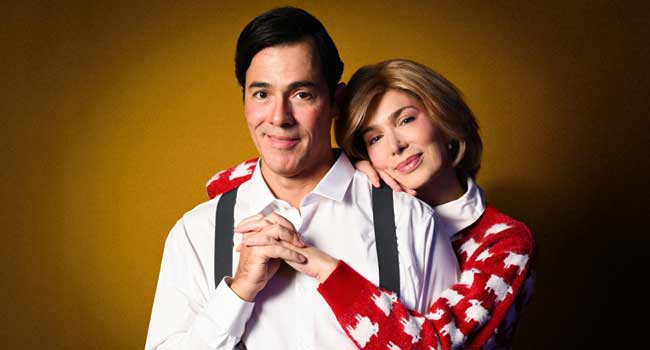 Sara Sarres e Claudio Lins em Diana - A Princesa do Povo (Foto: Carlos Costa)