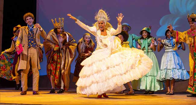 Aline Wirley em "Sonho Encantado de Cordel, O Musical" (Foto: @clickdovini)