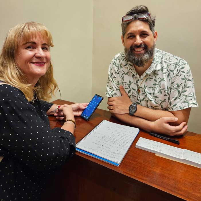 Luzimar Trottmann e Helton Tinoco (Divulgação)