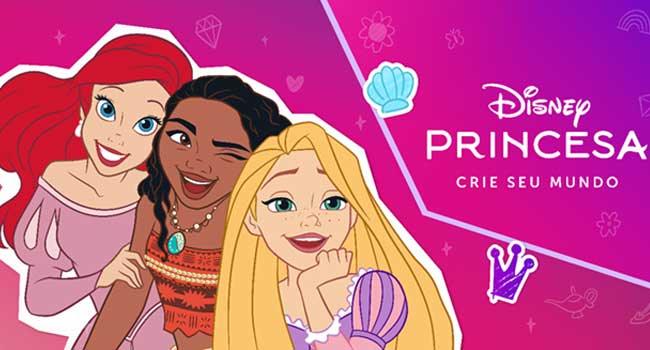 "Semana Mundial das Princesas" - Crie O Seu Mundo (Divulgação)