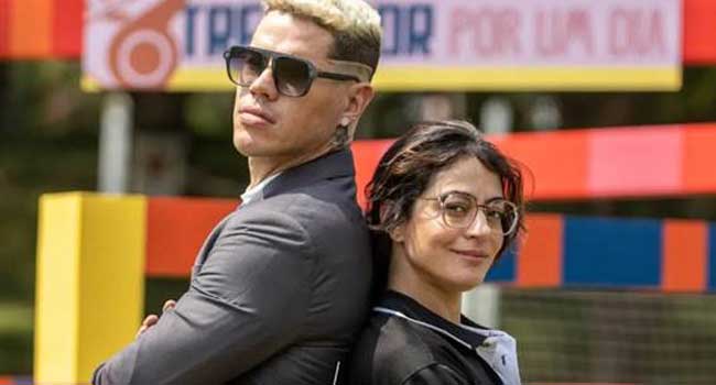 José Loreto e Carol Castro em Jogo Cruzado, nova série do Disney+ (Divulgação)