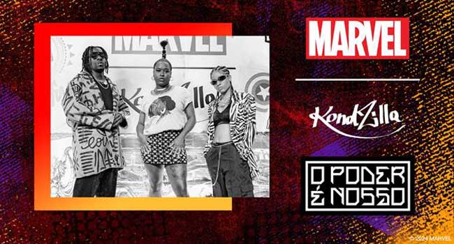 "Marvel - O Poder É Nosso" com Kondzilla (Divulgação)