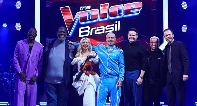 MC Daniel - The Voice Brasil 2025 - Duda Beat, Matheus & Kauan, Mumuzinho, Péricles e Tiago Leifert (Fotos: Ricardo Bufolin/Formata)