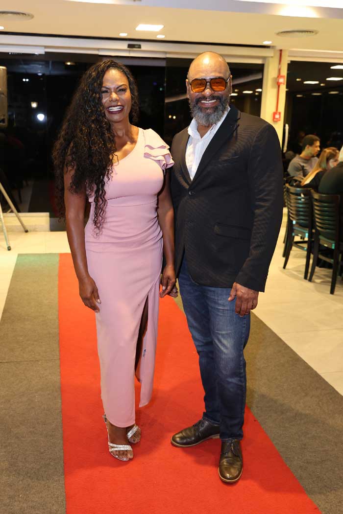 Selminha Sorriso e Hermes Inocêncio (Foto: Daniel Pinheiro)