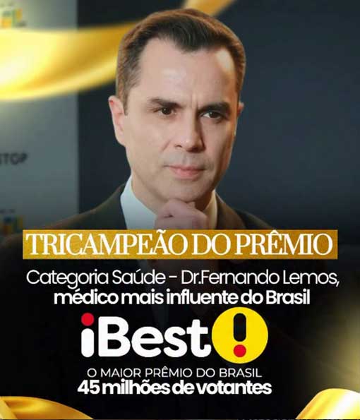 Dr. Fernando Lemos vence o Prêmio iBest 2026